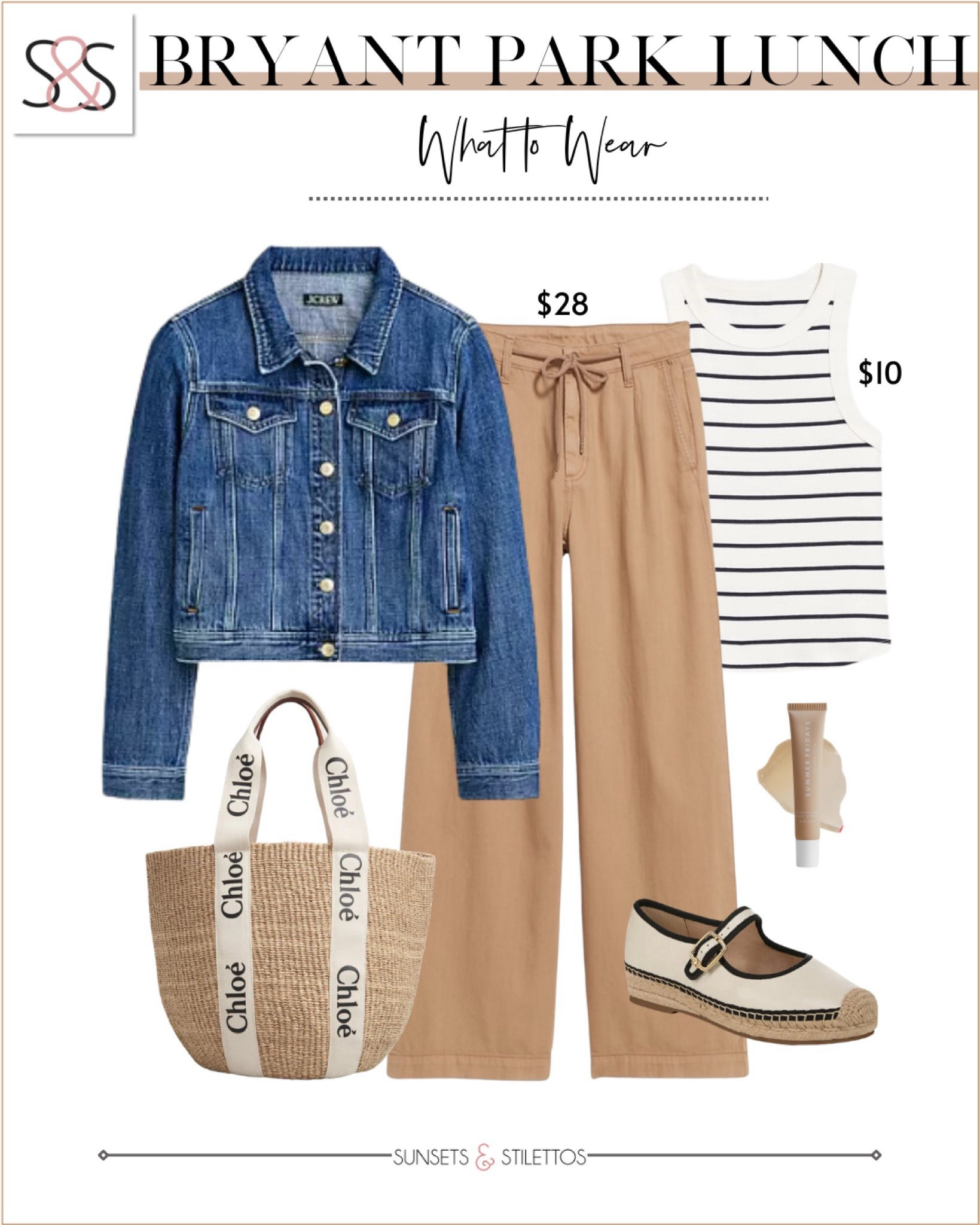 Spring is coming. I hope. And I can’t wait to get my hands on these neutral Drapey pants. Throw a tank with cute shoes and a denim jean jacket, and you’re ready for the outdoors again!

Sunsets and Stilettos, workwear, travel vacation airport outfit 

#LTKTravel #LTKOver40 #LTKActive