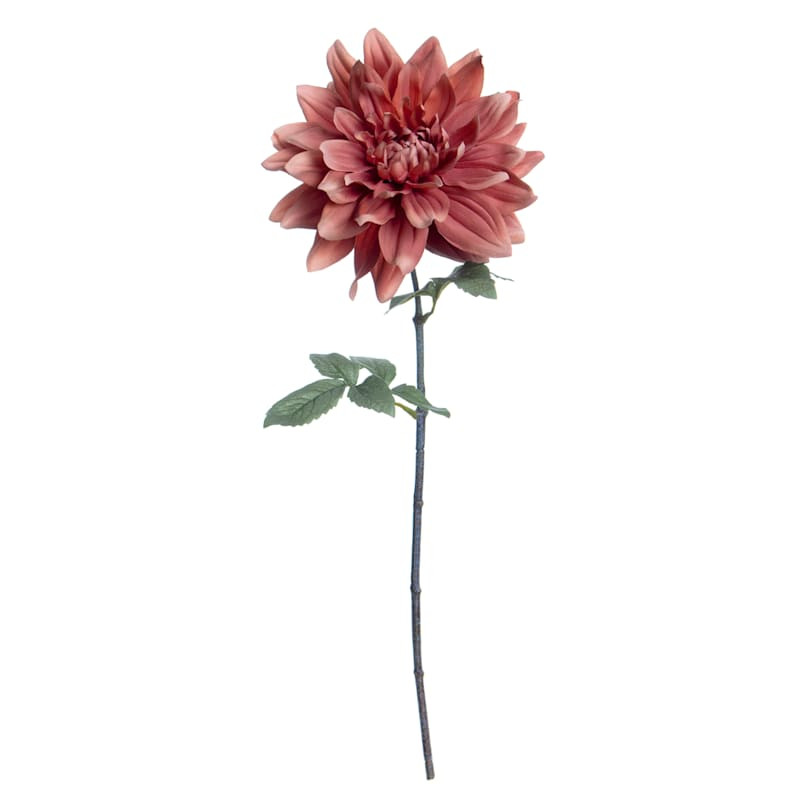 Dark Pink Dahlia Floral Stem, 23" | At Home