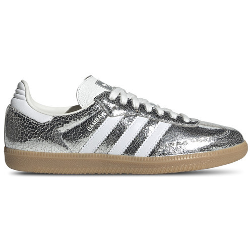 adidas adidas Originals Samba OG - Womens White/Silver Size 5.5 | Champs Sports