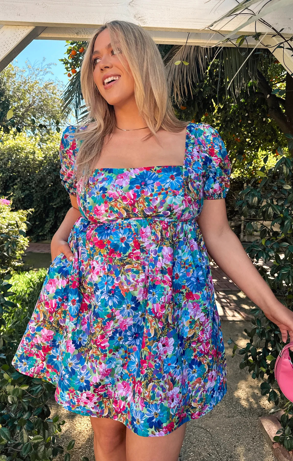 Smitten Babydoll Dress ~ Painterly Meadows | Show Me Your Mumu