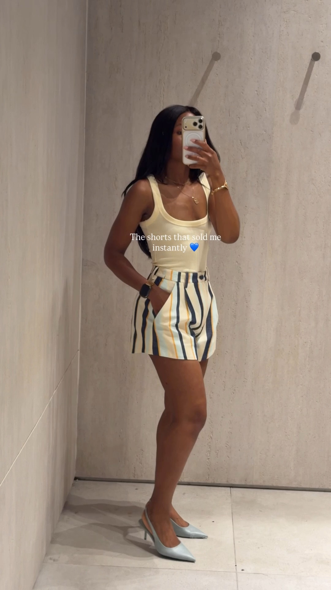 Zara Summer Outfit 🤍☀️ Striped Shorts + Tank Top Outfit Idea
Wearing size XS

#LTKsummer #LTKstyletip #LTKeurope