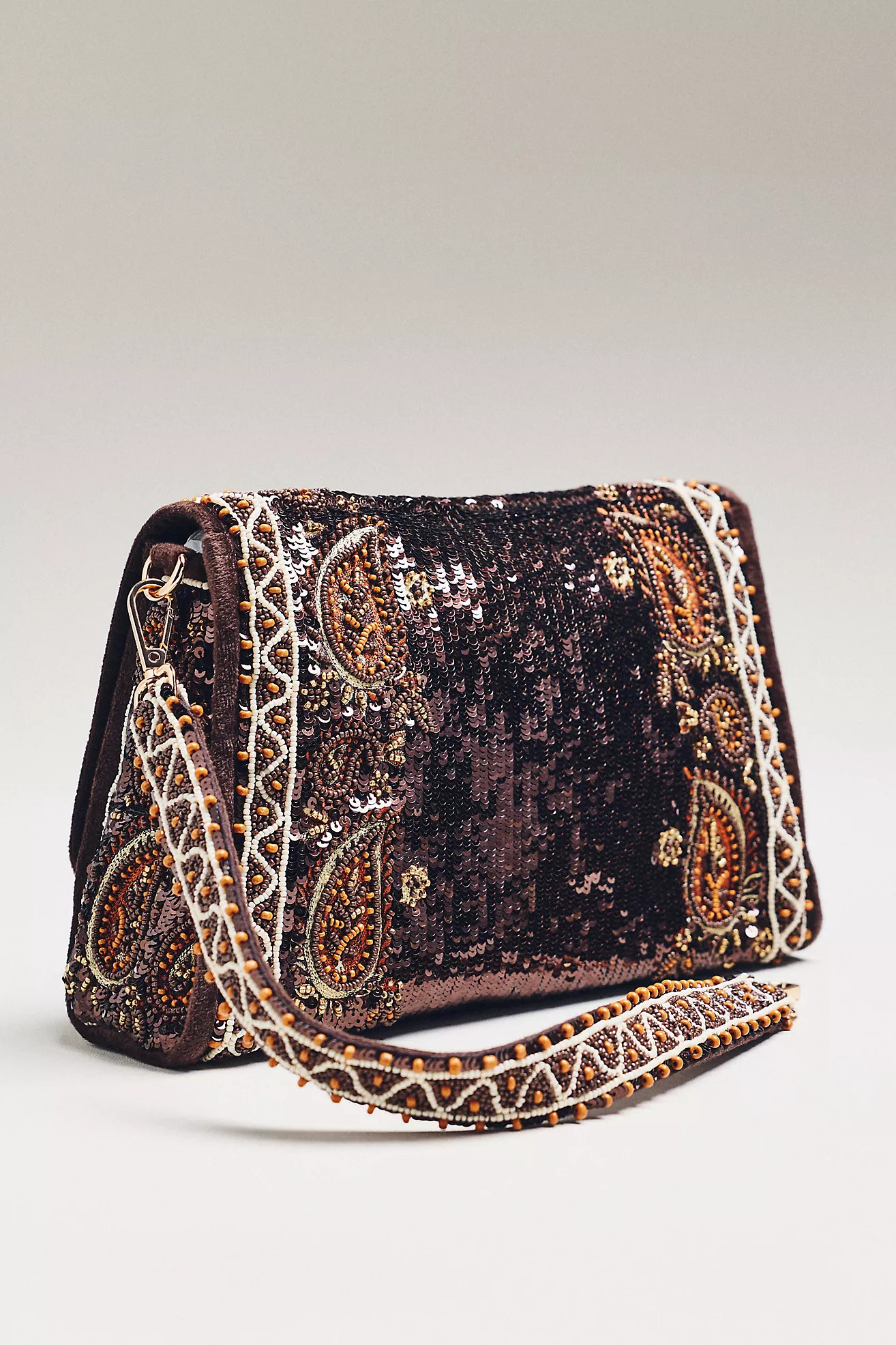Maeve Audra Embellished Shoulder Bag | Anthropologie (US)