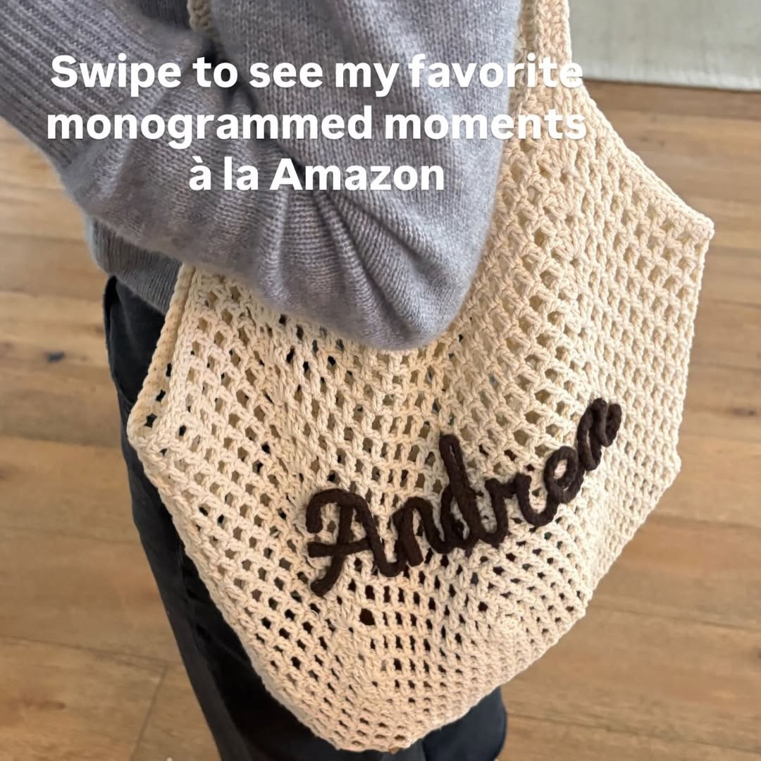 Amazon monogrammed edit