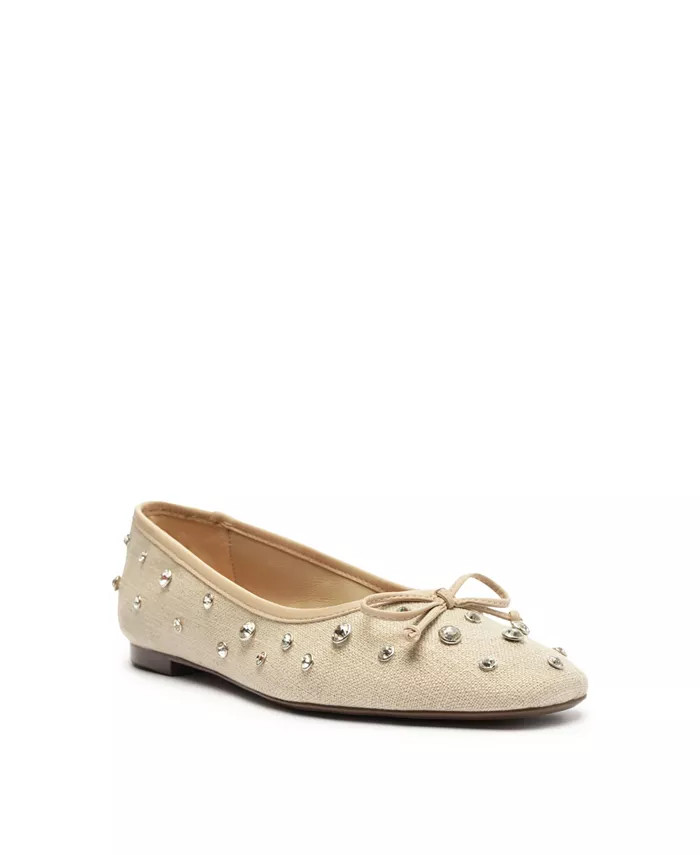 Schutz Women's Arissa Shine Ballet Flats - Macy's | Macy's