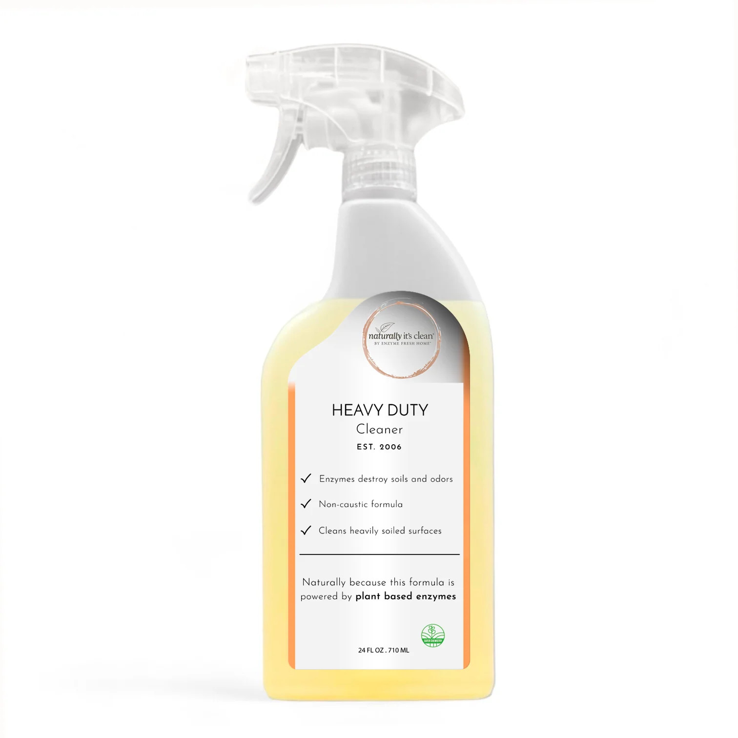 Enzyme-Based Heavy Duty Cleaner - 24 oz, Ready-To-Use | Naturally It's Clean | Naturally It's Clean