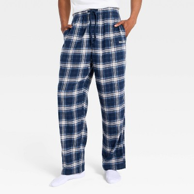 Men's Sleep Pants - Blue Plaid M The Hollister Collection at Target | Target