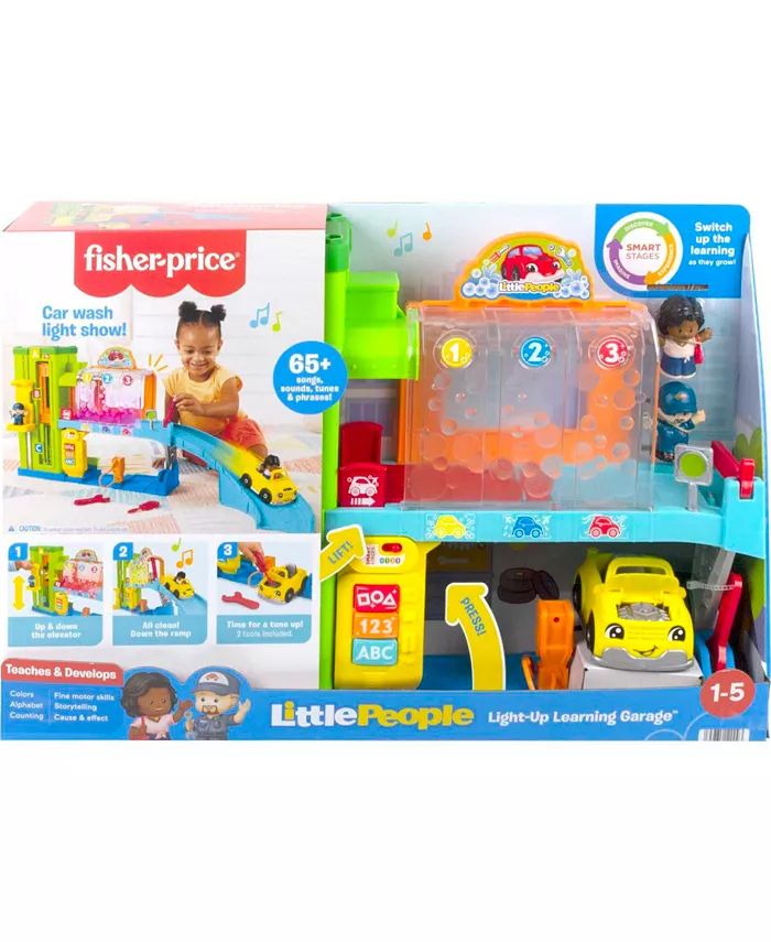 Fisher Price Little People Toddler Playset with Figures Toy Car - Macy's | Macy's