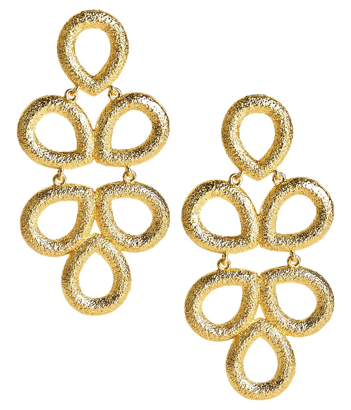 Lisi Lerch Ginger Metal Earrings | Statement Dangle Earring | Lisi Lerch Inc