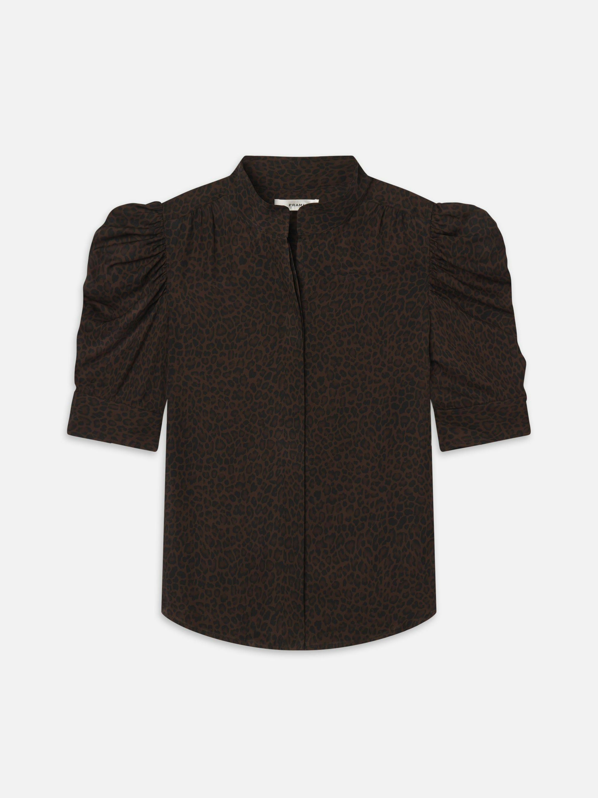 The Leopard Gillian Top -- Leopard | Frame Denim