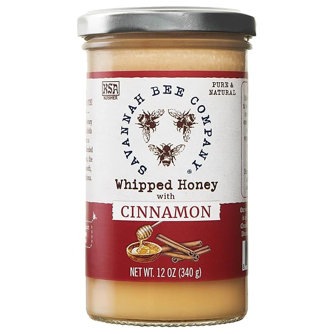 Savannah Bee Company Whipped Honey - All Natural Spreadable Honey | Amazon (US)
