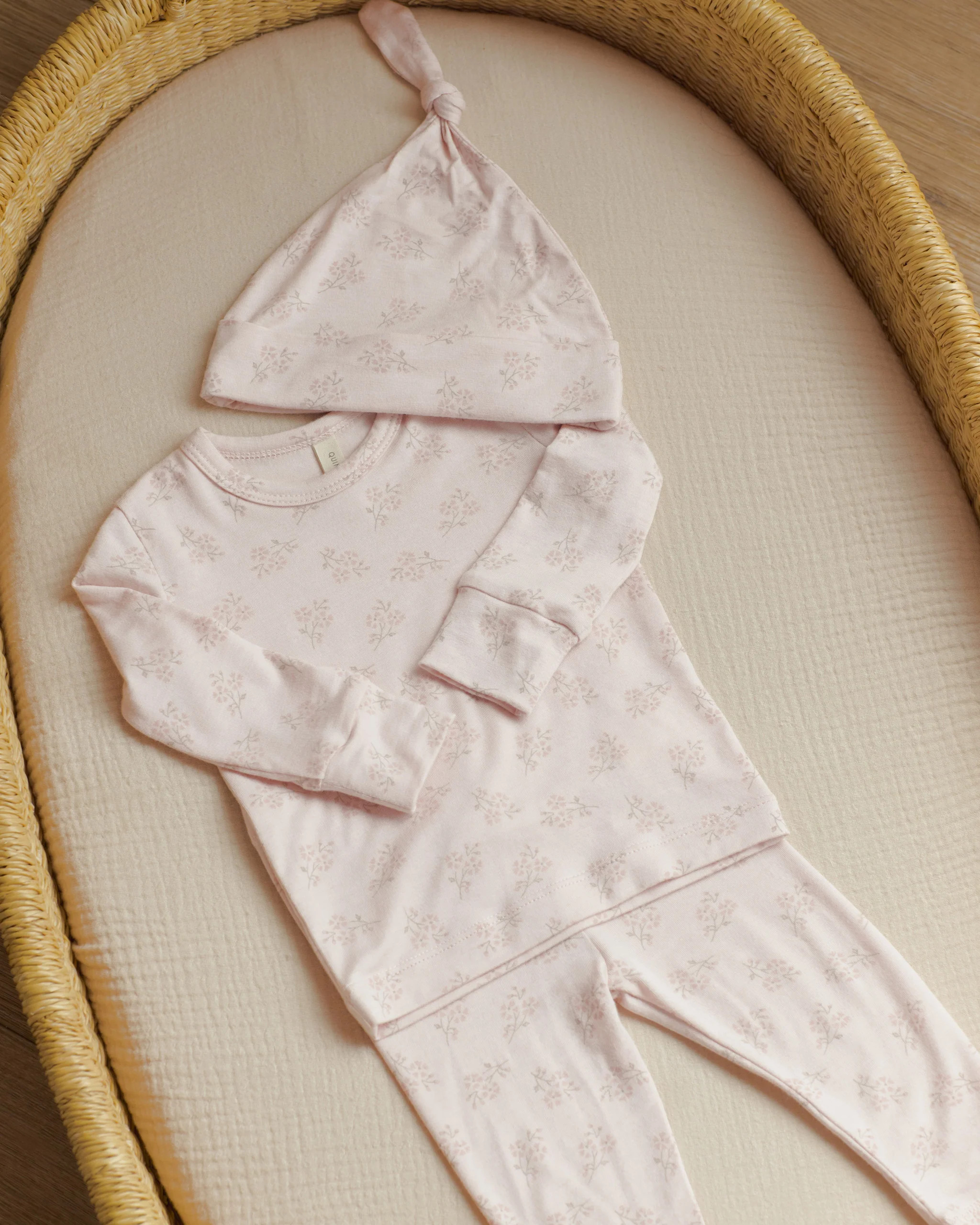 Modal Pajama Set Pink Blossom | Rylee + Cru