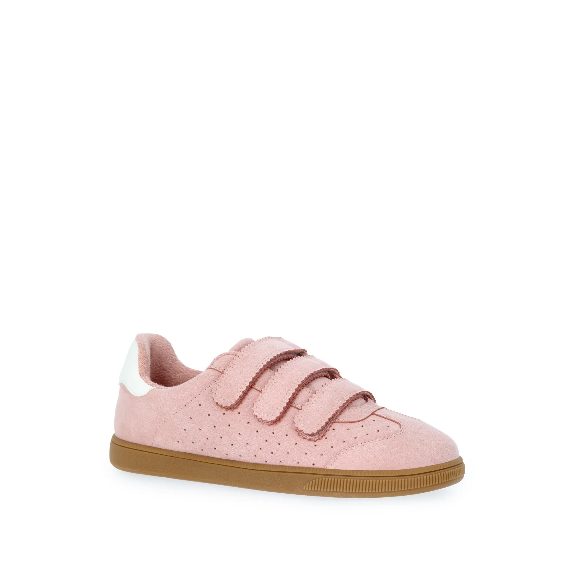 Madden NYC Women's Faux Suede Triple Strap Sneakers | Walmart (US)