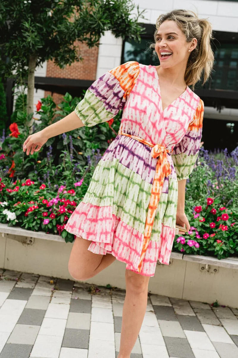 Chloe Wrap Dress| Briton Court | Briton Court