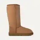 UGG® Women's Classic Tall II Sheepskin Classic Boots in Black/, Size 5 | UGG (US)