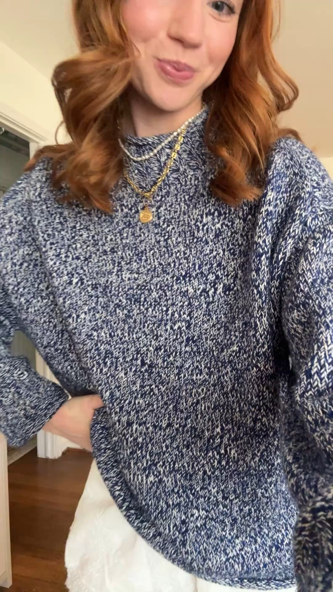 what i wore to work from home & go absolutely nowhere🥰🥰 wearing a small in the jcrew rollneck!

#LTKootd #LTKWorkwear #LTKgrwm