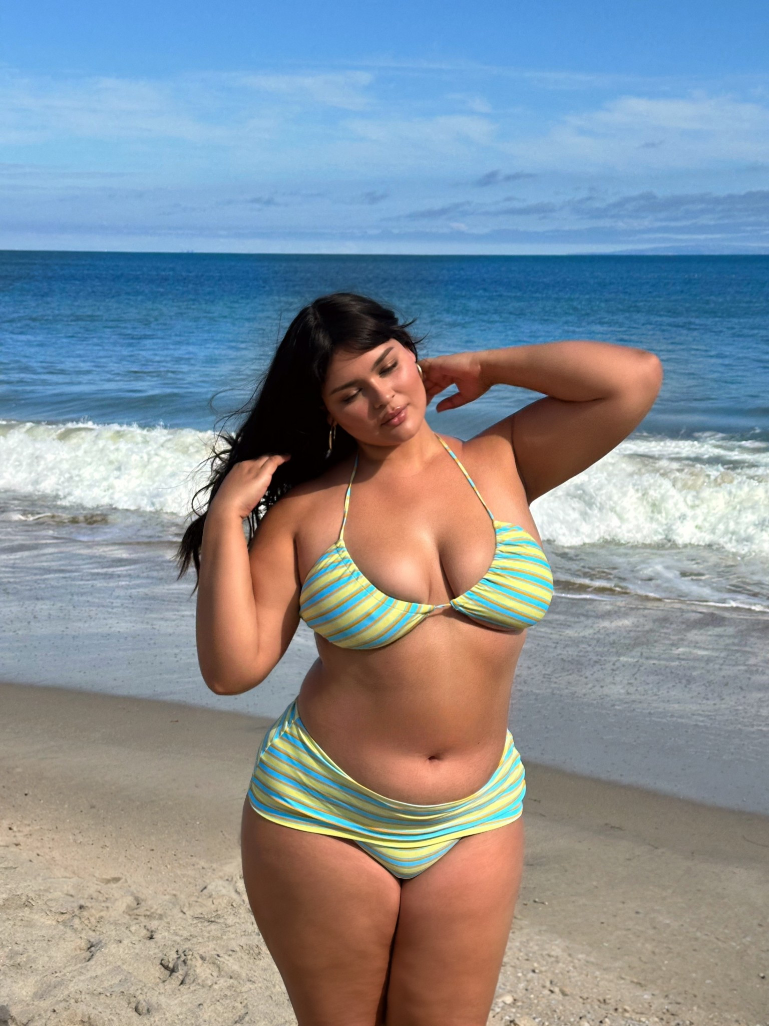 dream bikini!! love how flattering this is. i got an xl :) 

#LTKPlusSize #LTKSwim #LTKMidsize