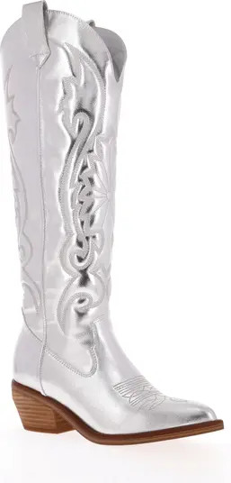 MIA Kolt Knee High Cowboy Boot (Women) | Nordstrom | Nordstrom