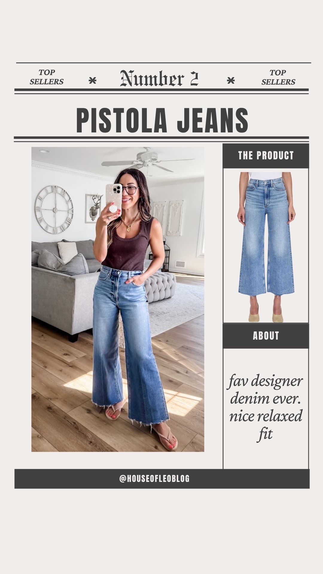 Sized up to a 26 in Pistola jeans. Wide leg jeans.

#LTKOver40 #LTKPetite