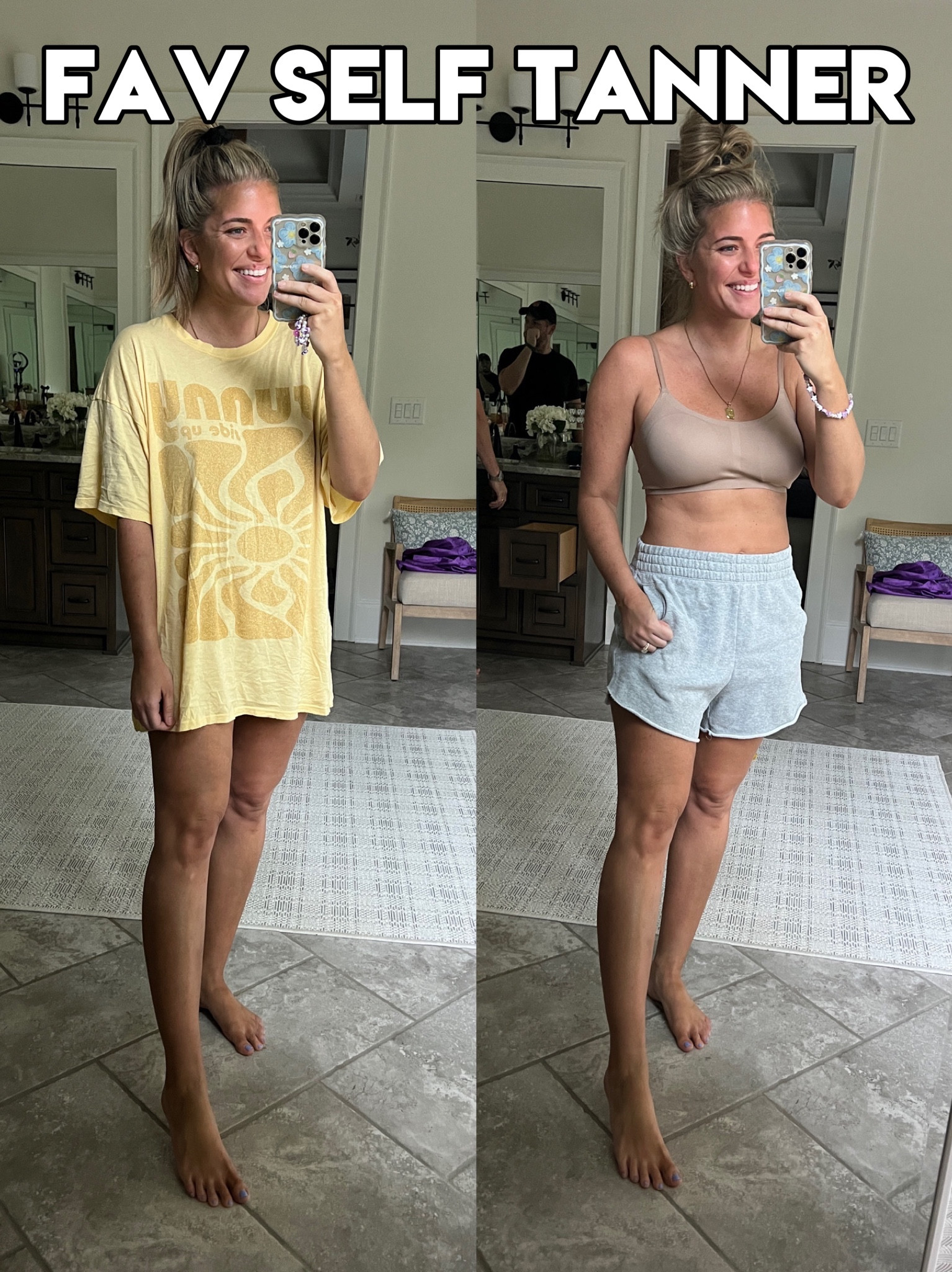 THE best self tanner. 10/10 
Amazon & prime. 10+ full body uses out of 1 bottle. Lasts 5 days and fades naturally. Never patchy. The best color - looks like my real tan. No awful smells. Dried quickly - not sticky. Can’t recommend enough!!! 😍🤌🏼

#LTKbeauty #LTKunder50 #LTKFind