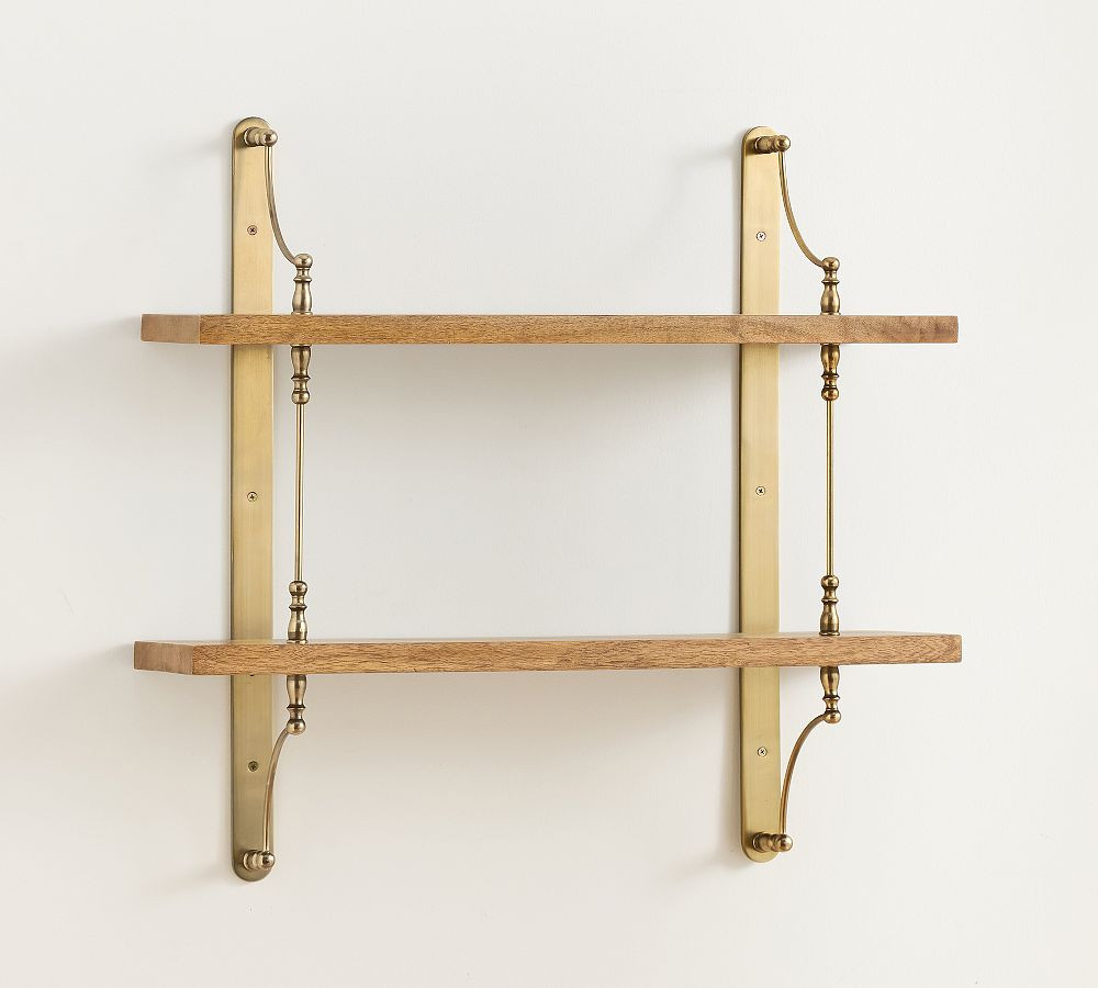 Summerville Two-Tiered Shelf | Pottery Barn (US)