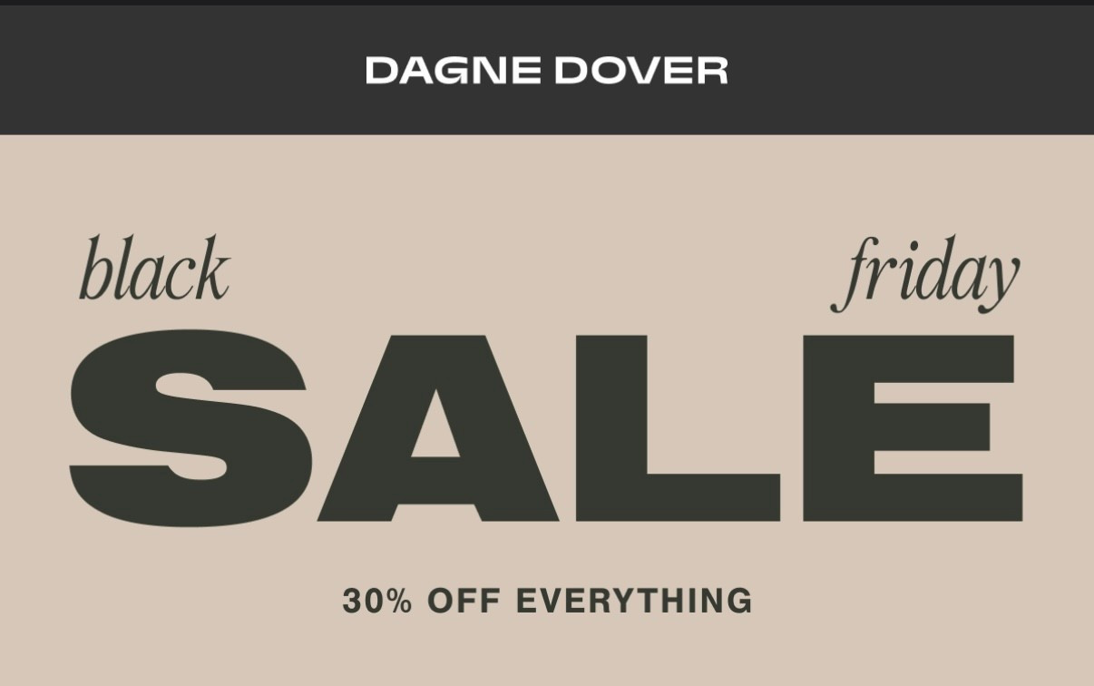 Danger Dover Black Friday sale!

#LTKHoliday #LTKCyberWeek #LTKGiftGuide