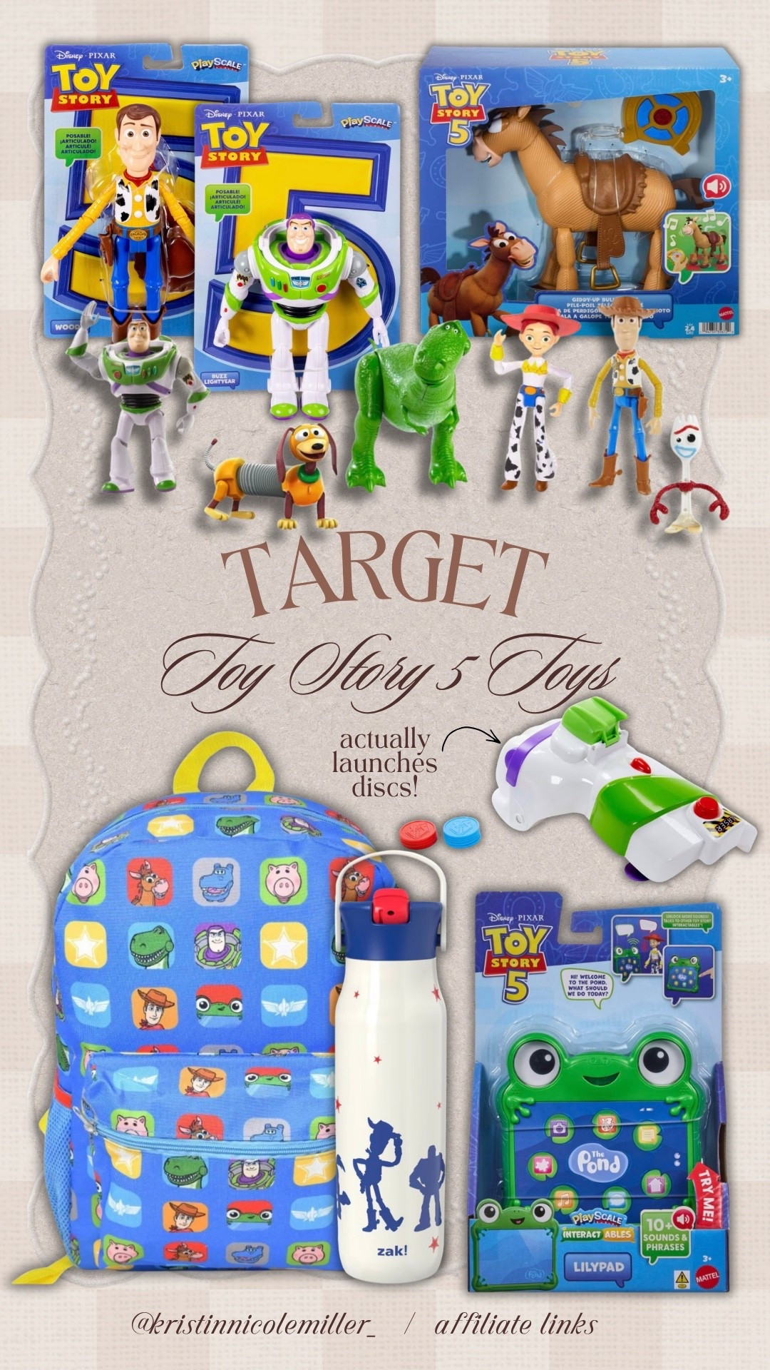 New toy story 5 finds at Target! 

Seasonal mom finds new movie Toy Story 5 lily pad buzz woody Jessie slinky backpack water bottle

#LTKmomlife #LTKKids #LTKSeasonal