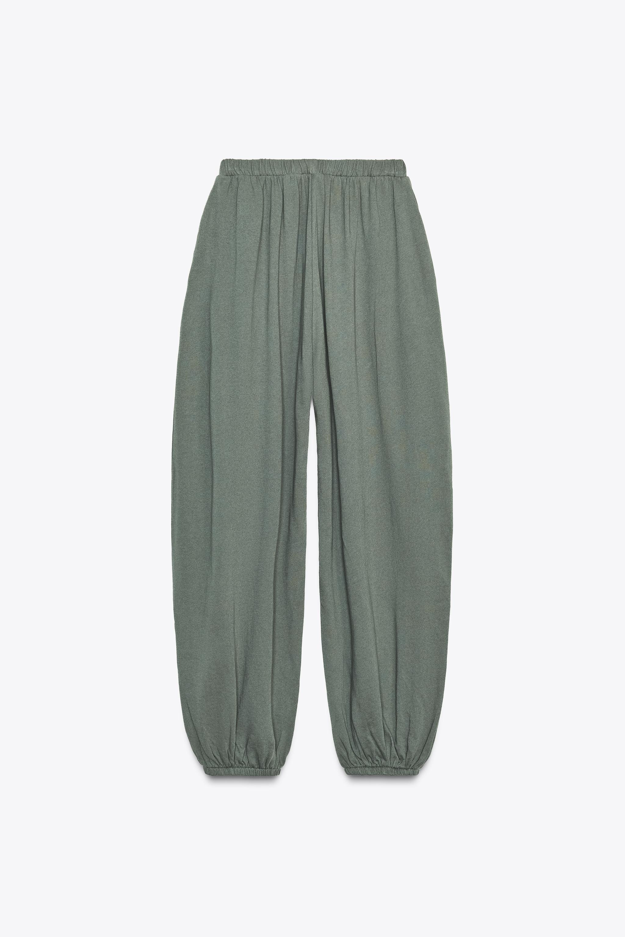 PLUSH BALLOON PANTS | Zara US