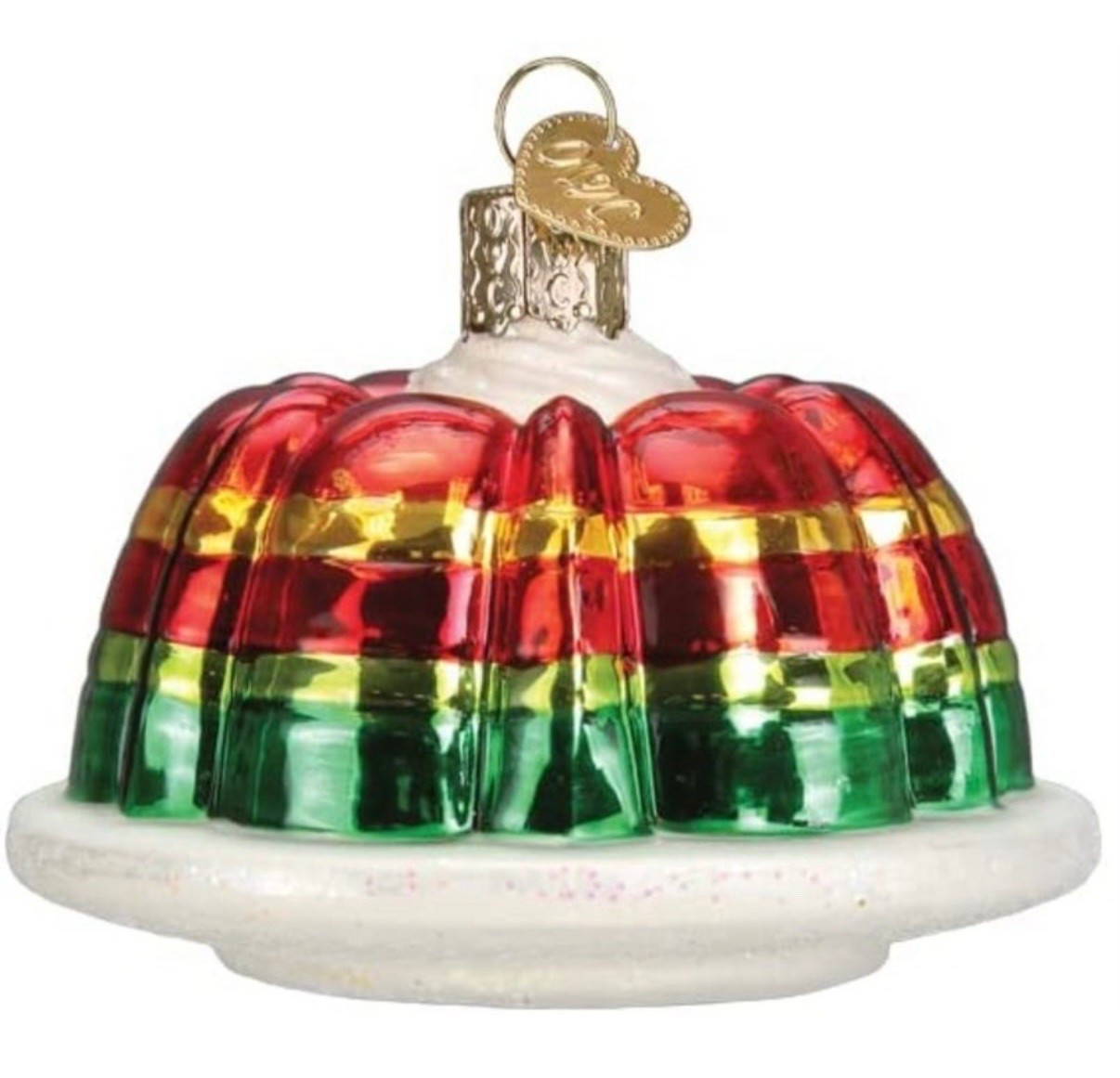 adorable jello ornament