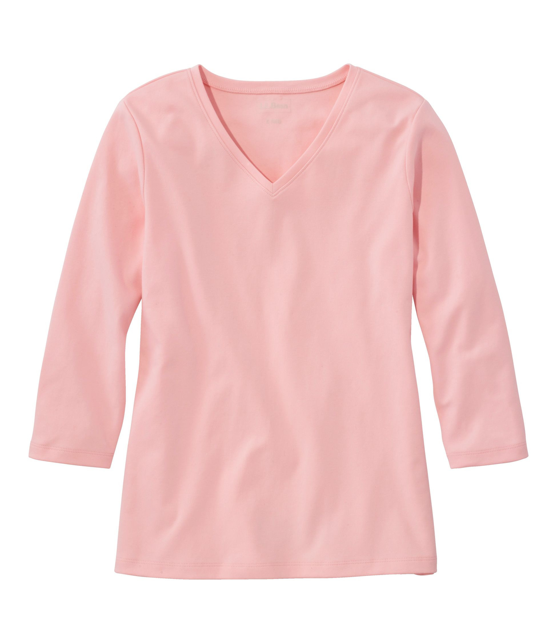 Women's L.L.Bean V-Neck, Three-Quarter-Sleeve | L.L. Bean