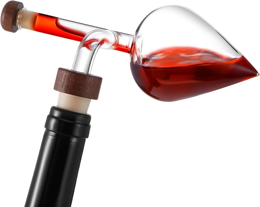 CHENGU 1 Pcs Wine air Aerator Decanter with Aerator Pourer Red White in Bottle Aerators Wine Gift... | Amazon (US)