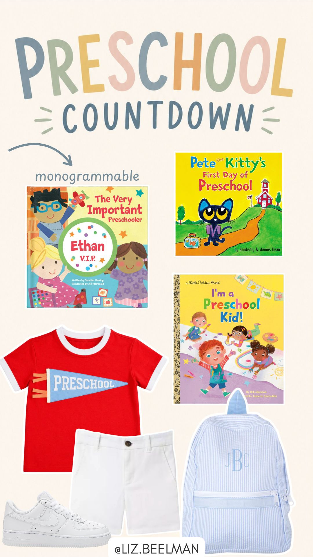 Preschool countdown has begun! 

#preschool #backtoschool 

 