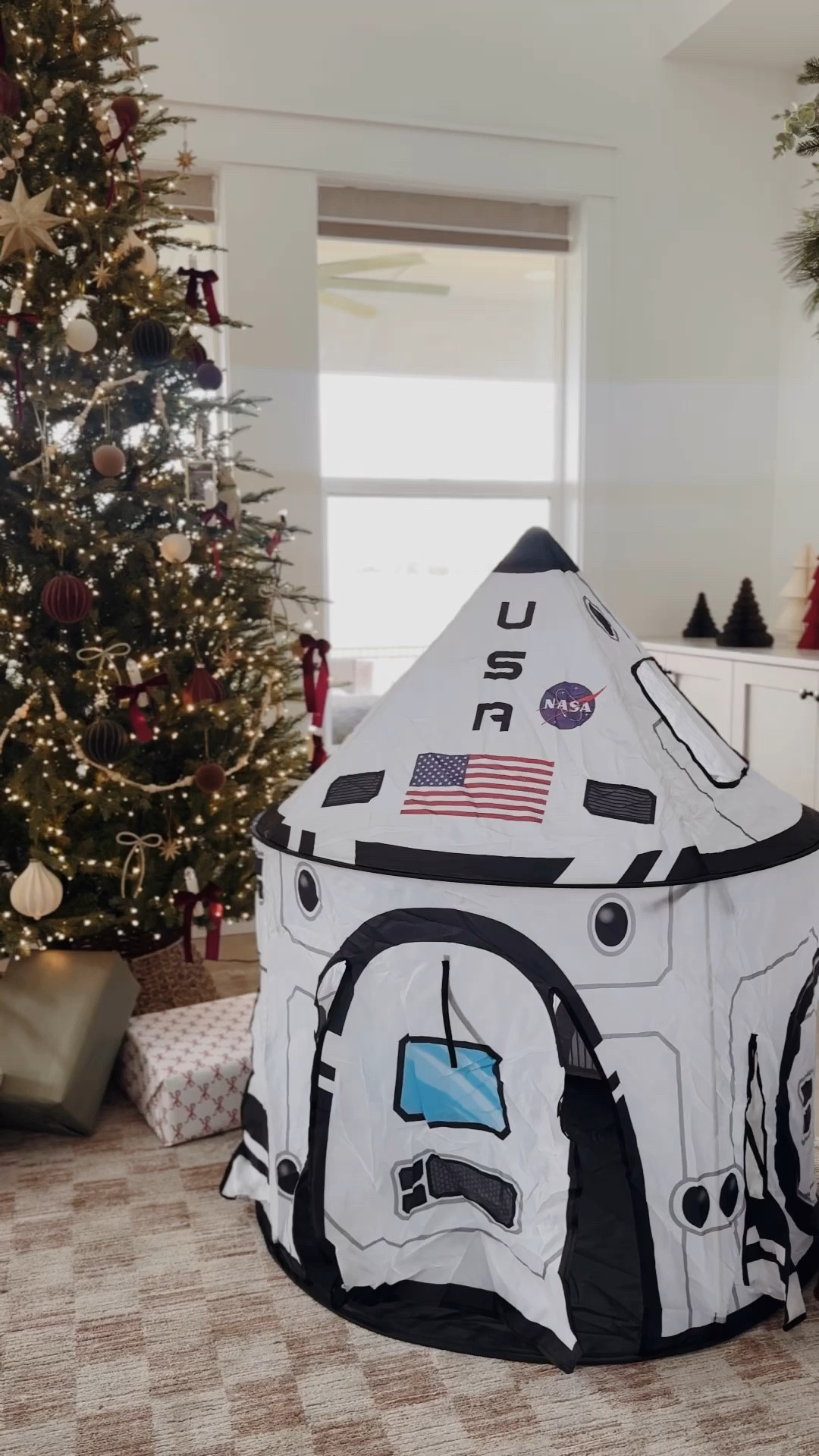 The cutest kids rocket tent for Christmas is on sale for Black Friday! Under $25! 
Gift guide
Kids Christmas
Kids gift

#LTKKids #LTKSaleAlert #LTKCyberWeek
