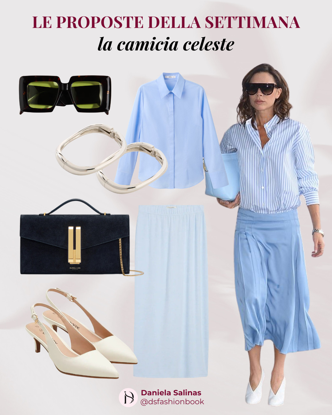 La camicia celeste resta un grande classico e continua a essere una delle tendenze più amate: semplice, versatile e perfetta per creare look freschi e curati in ogni stagione. Un capo essenziale che si adatta a stili diversi e che valorizza qualsiasi outfit, dalle proposte più attuali ai look più minimal. 

 #LTKitalia #LTKeurope #LTKspring