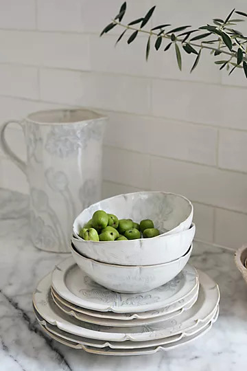Riley Pasta Bowls, Set of 4 | Anthropologie (US)