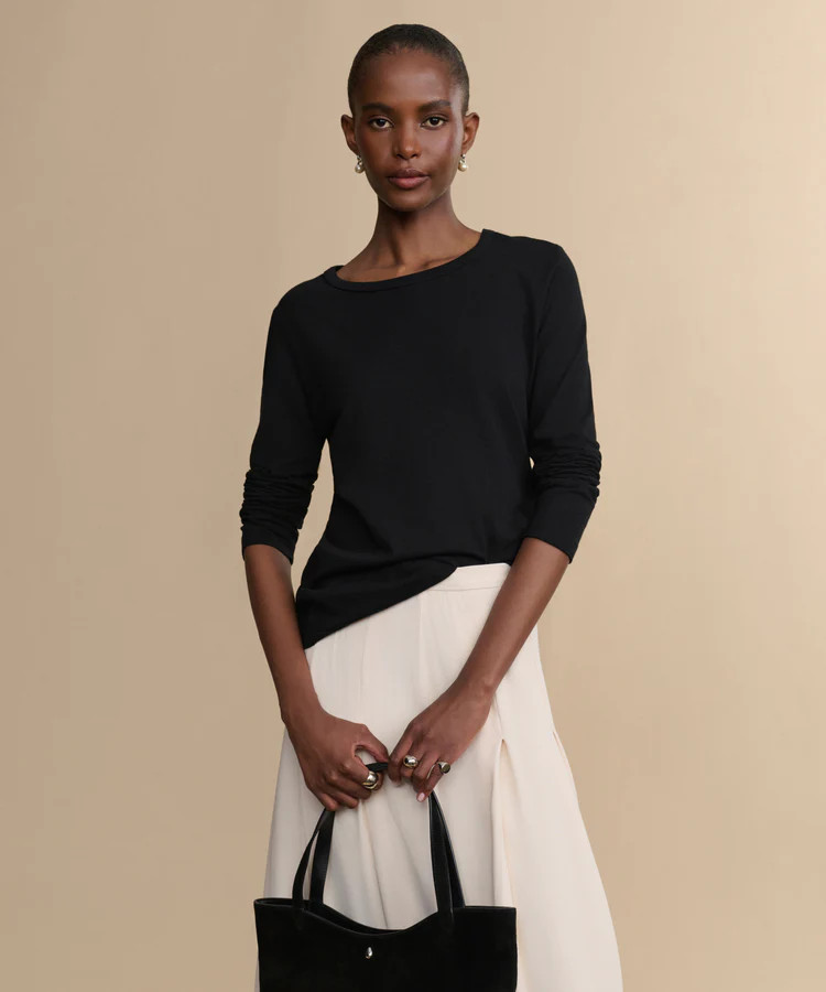 Long-Sleeve Slim Tee | Jenni Kayne