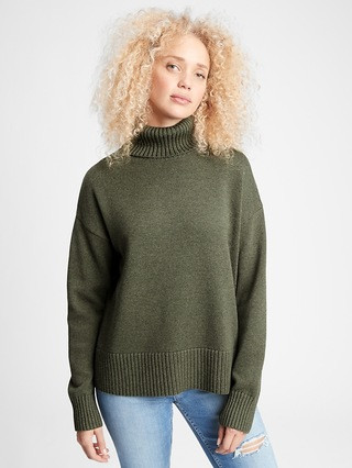 Oversized Turtleneck Sweater | Gap Factory