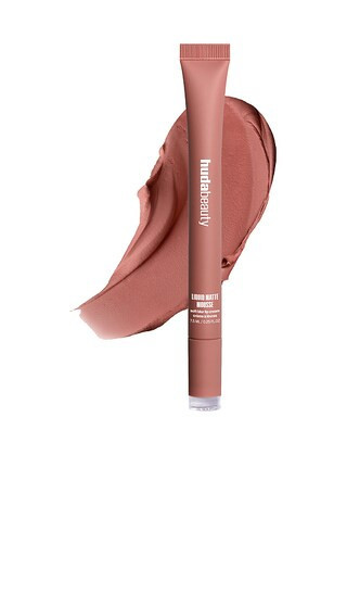 Huda Beauty Liquid Matte Mousse in Pinky Brown Bombshell. | Revolve Clothing (Global)