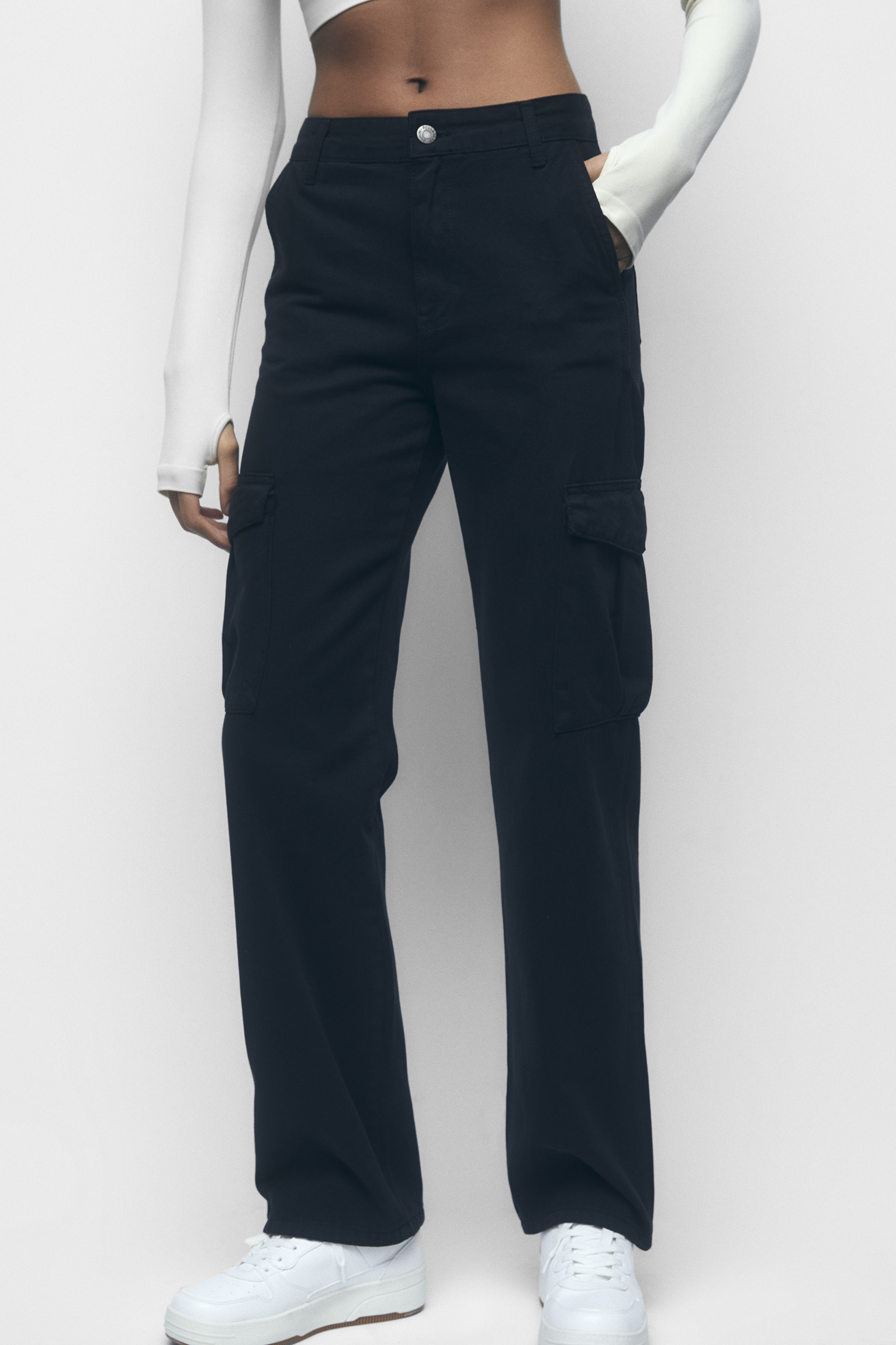 Cargohose im Straight-Fit | PULL and BEAR DE