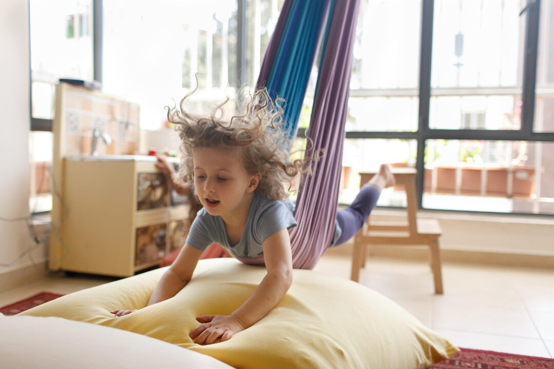 Indoor Swing, Hanging Chair, Sensory Swing, Kids Room Decor, Hammock Chair, Kids Toys, Swing Chair,  | Etsy (US)