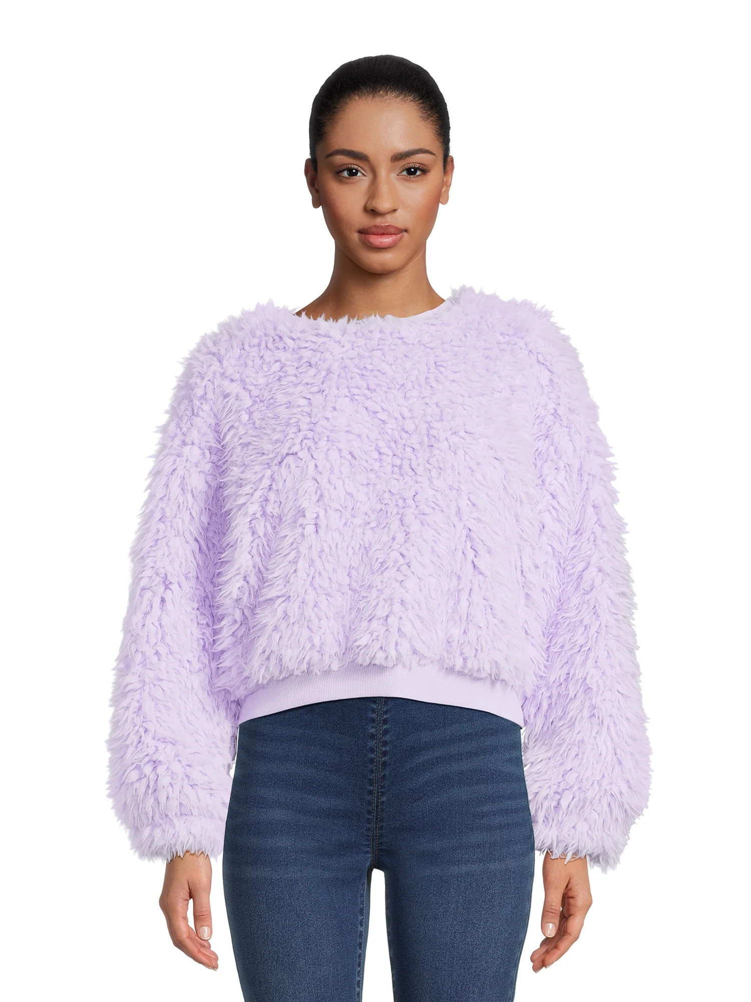 No Boundaries Juniors Yeti Pullover, Sizes XS-3XL | Walmart (US)