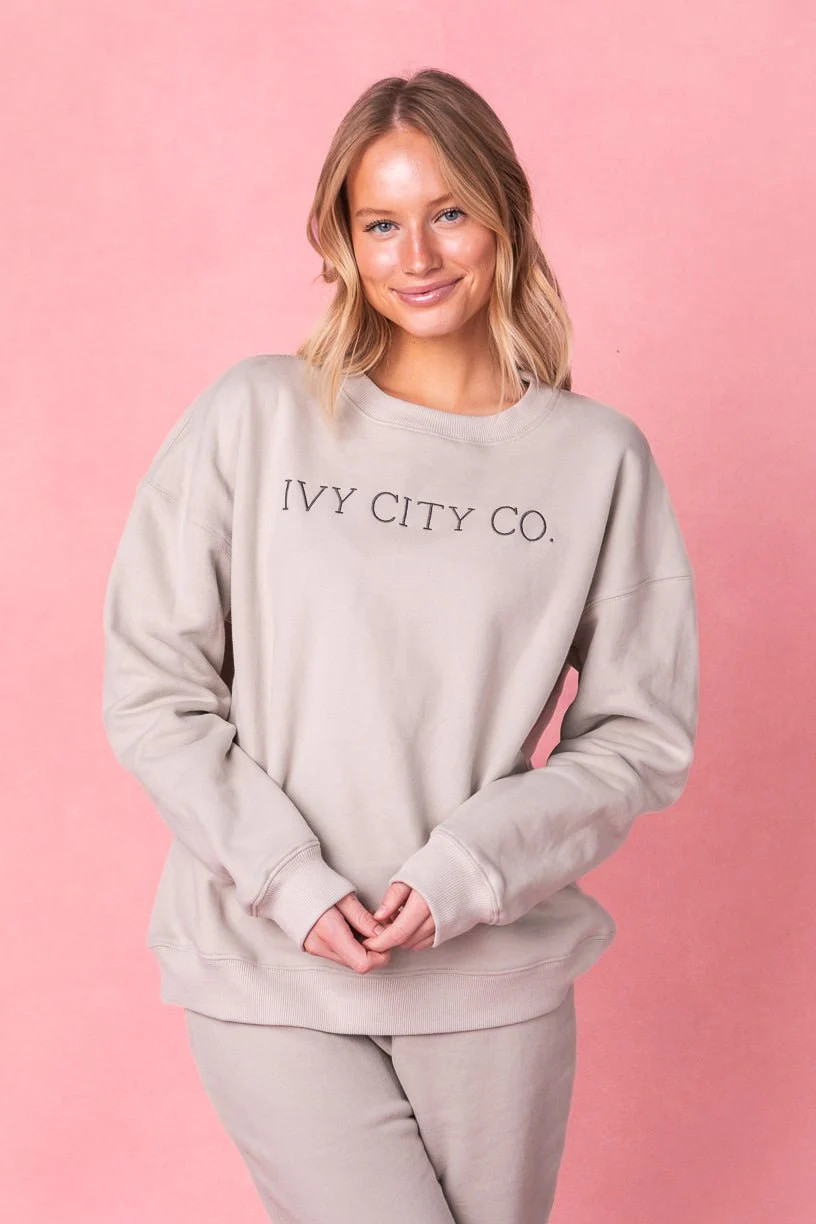 Ivy City Sweatshirt in Sage | Ivy City Co