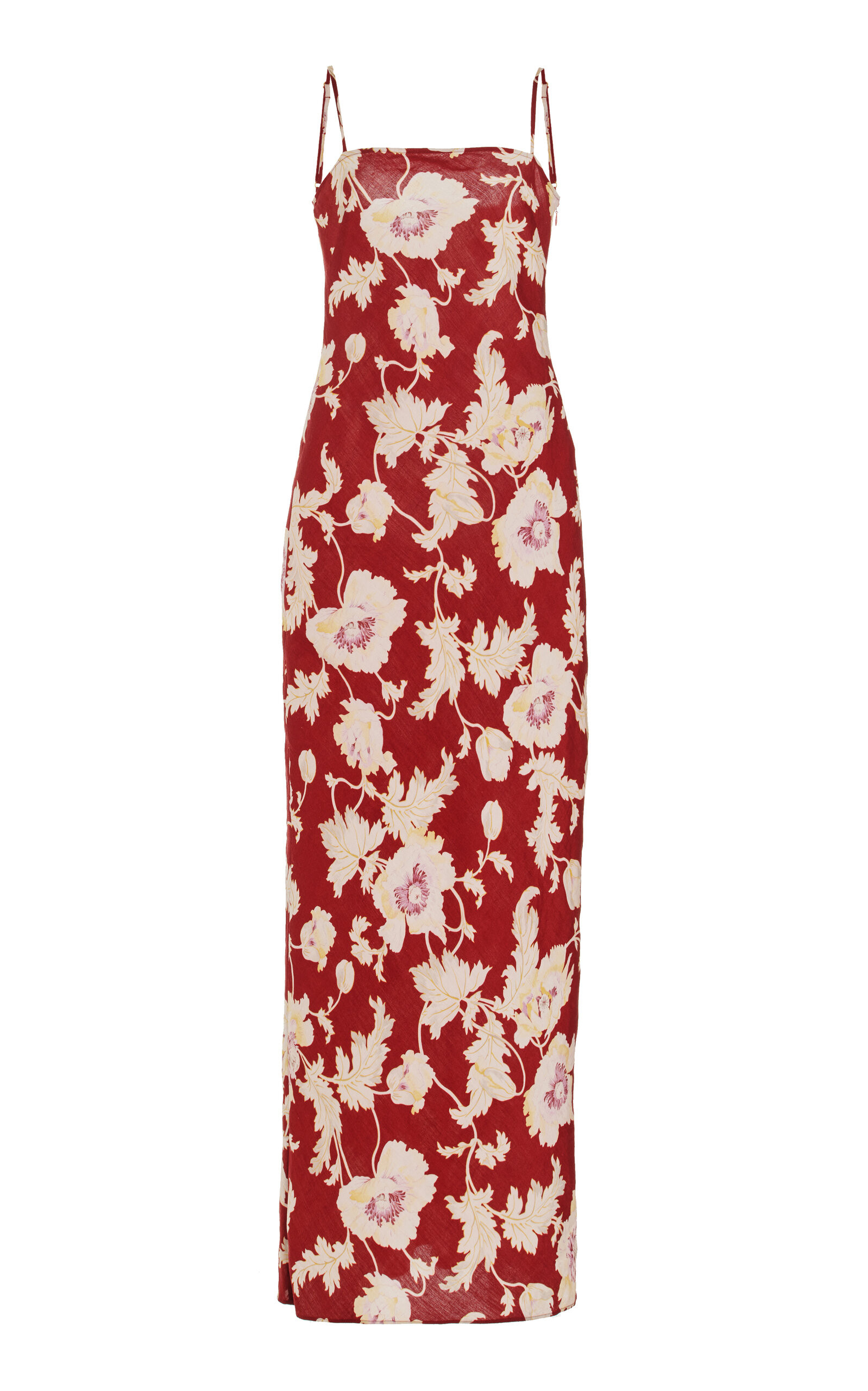 Carter Floral-Print Linen-Blend Maxi Dress | Moda Operandi (Global)