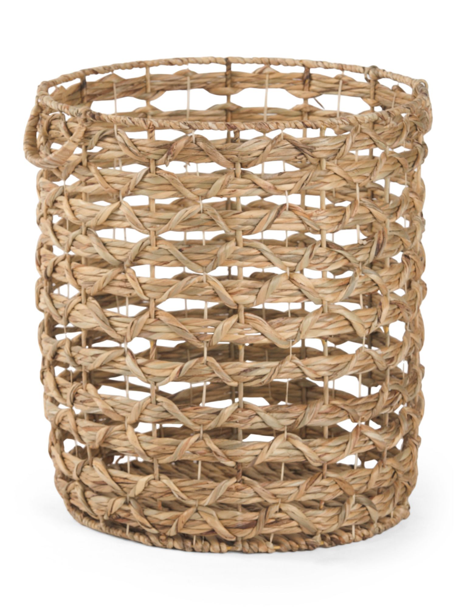 Large Weave Storage Basket With Handles | TJ Maxx