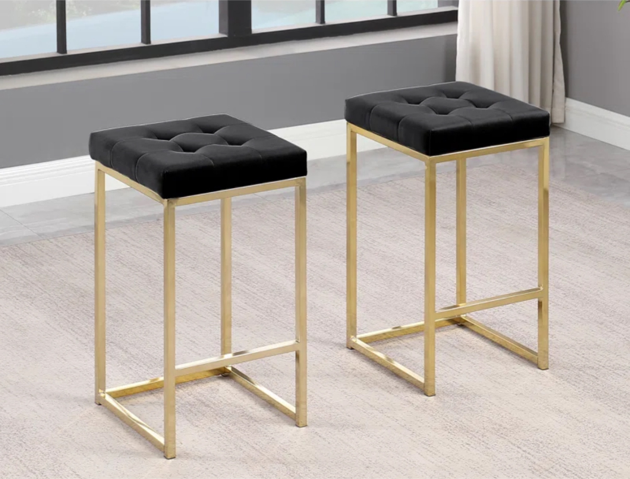 Black velvet barstools
Wayfair end of year home sale 

#LTKsalealert #LTKhome #LTKstyletip