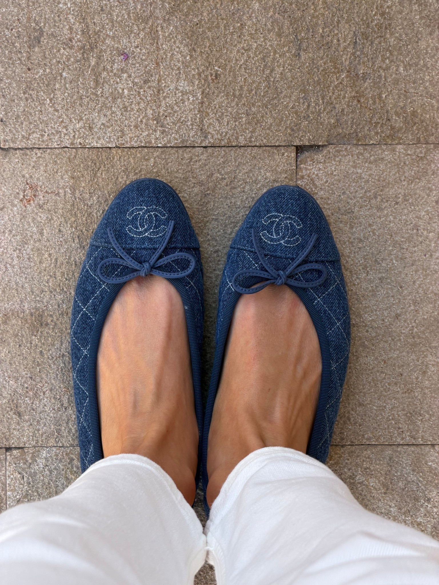 Similar denim ballet flats 

#LTKspring #LTKshoes