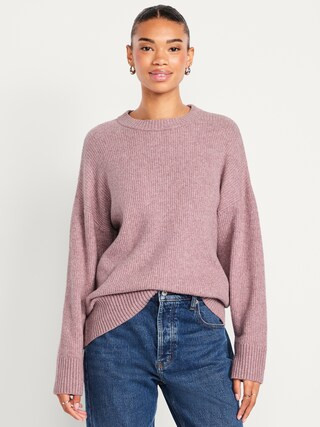 SoSoft Crew-Neck Tunic Sweater | Old Navy (CA)