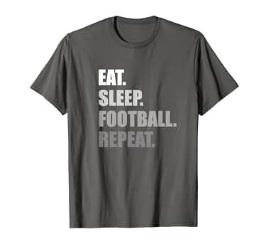 Football Apparel - Funny Football T-Shirt | Amazon (US)