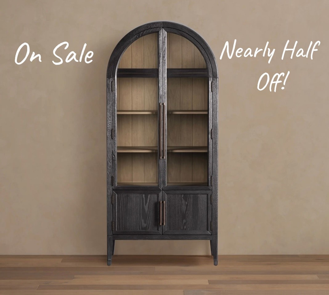 Everyone’s favorite arched cabinet is on sale for nearly half off! Run because this sale is not to be missed on such a beautiful forever piece  

#LTKHome #LTKSaleAlert
