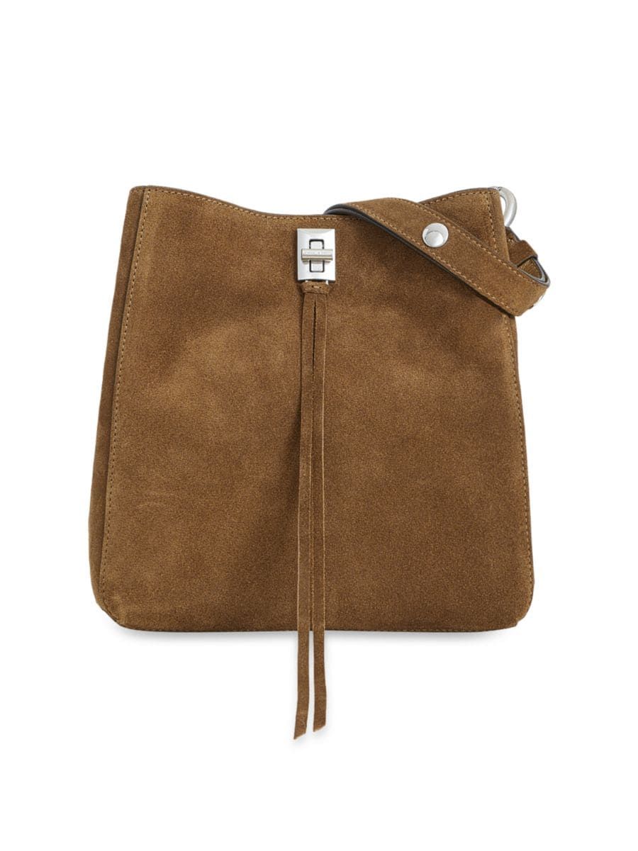 Small Darren Suede Shoulder Bag | Saks Fifth Avenue