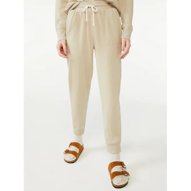 Free Assembly Women's Rib Cuff Jogger Pants - Walmart.com | Walmart (US)